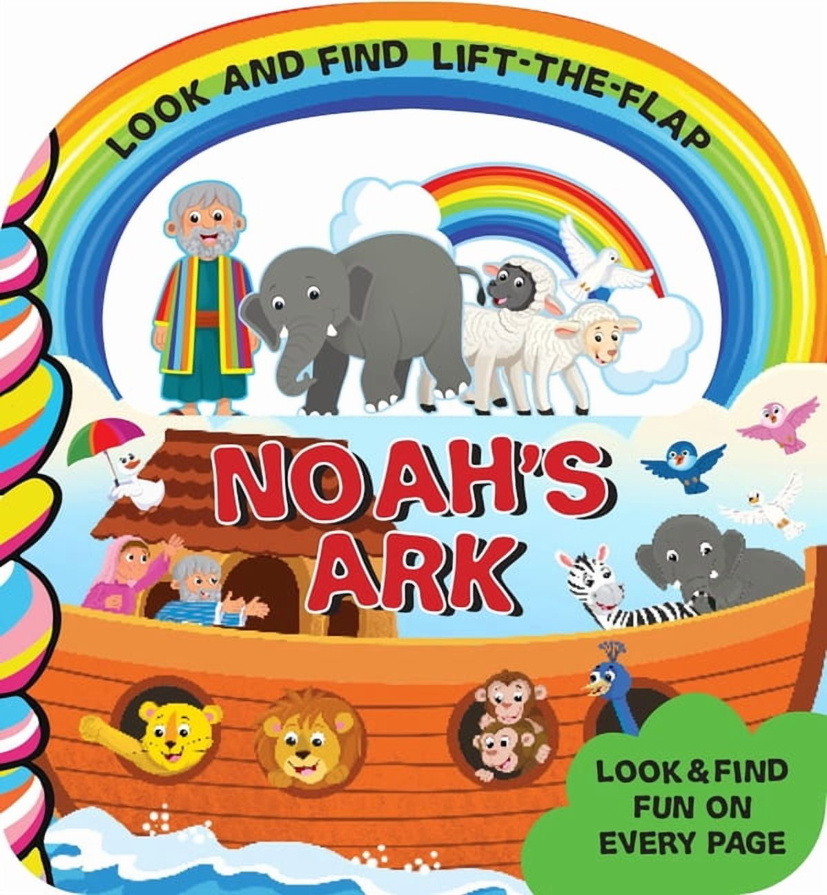 Look and Find Lift-The-Flap Noah's Ark, (Board Book)