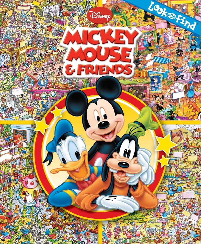Pre-Owned Disney Mickey \u0026 Friends: Look and Find (Hardcover) 1605537470 9781605537474