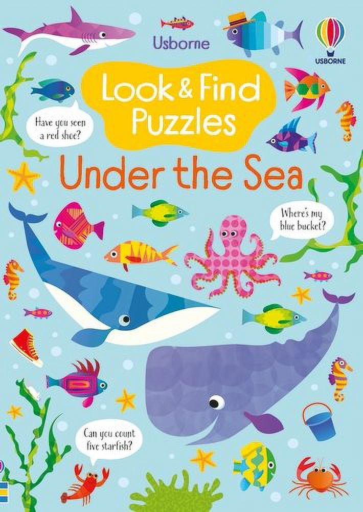 Look and Find Puzzles Under the Sea - Walmart.com