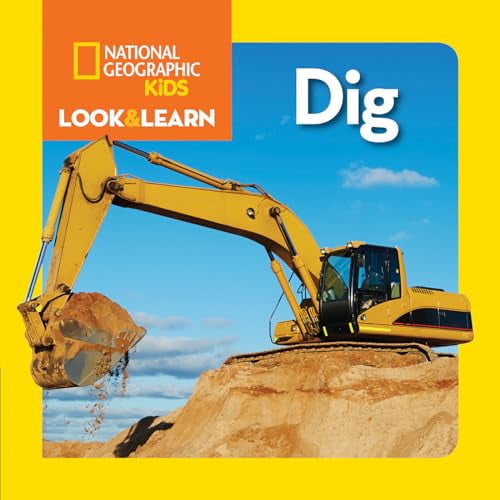 Pre-Owned Look and Learn: Dig, by National Geographic Kids, (Paperback), English