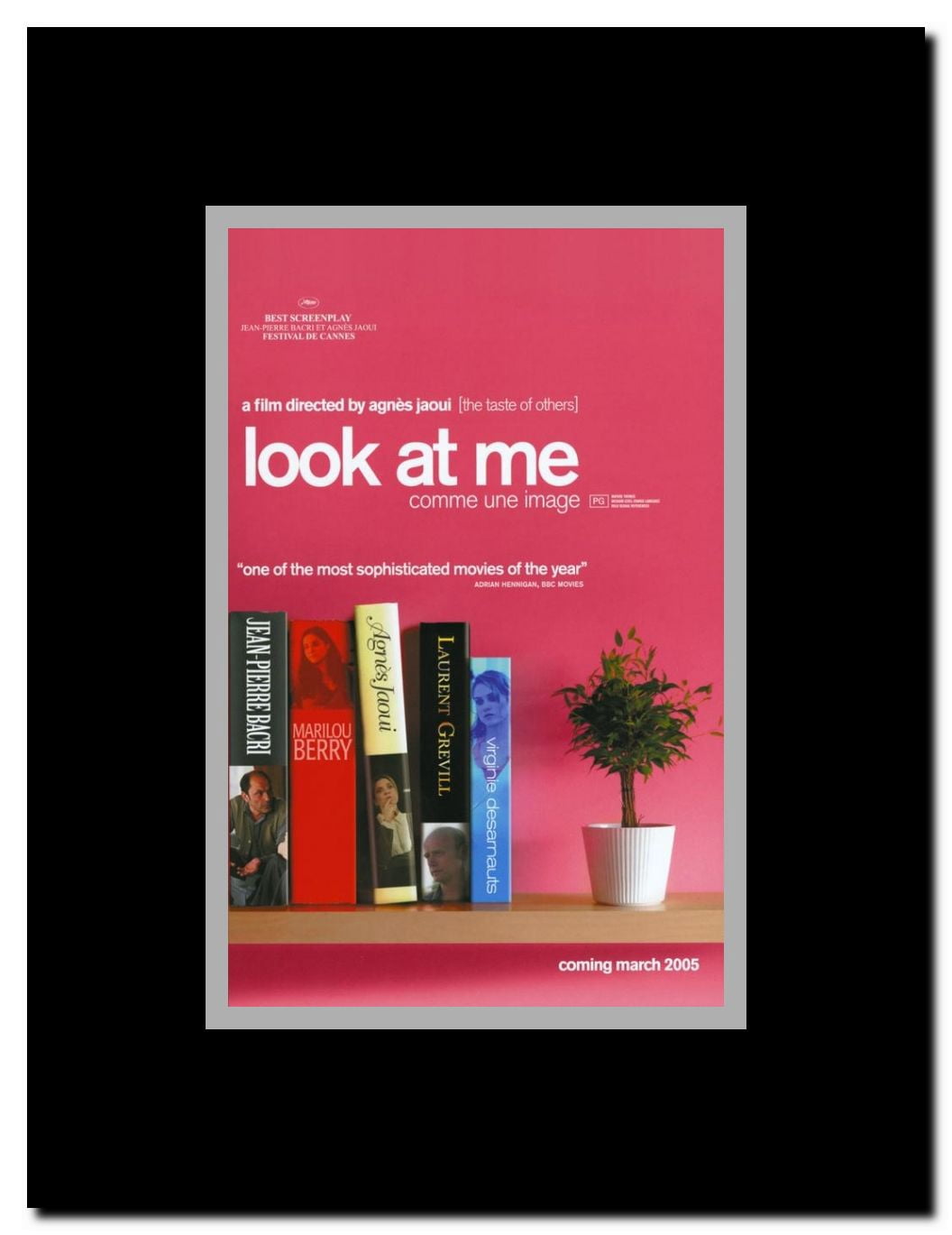 Look at Me Framed Movie Poster
