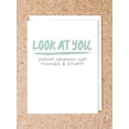 thumbnail image 1 of Look at You Card – Celebrate Grown-Up Achievements – Humorous Design – Blank Inside – Perfect for Birthdays, Graduations, and Milestones, 1 of 2