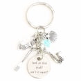 thumbnail image 1 of Look at this Stuff Isn't it Neat Silver Charm Keychain Little Mermaid Accessories Ariel Gift for a Hopeful & Sweet Princess I Merchandise for Women, 1 of 4