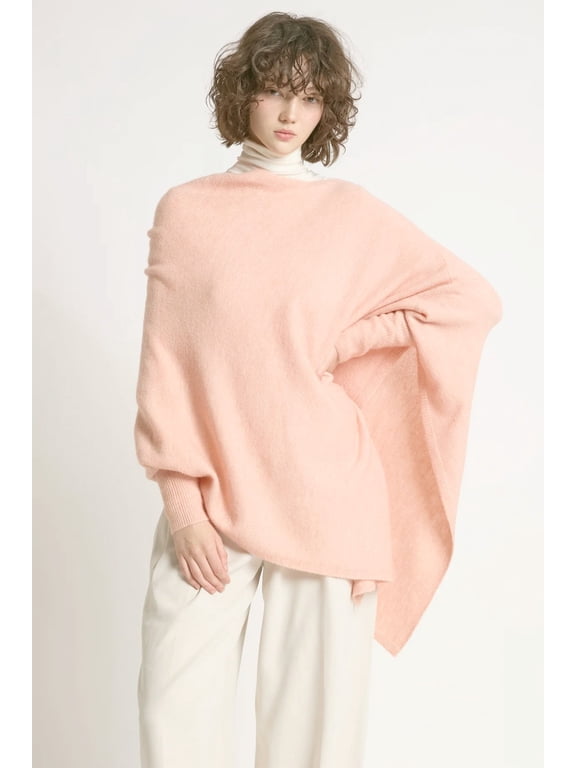 Triangle Poncho with Sleeves