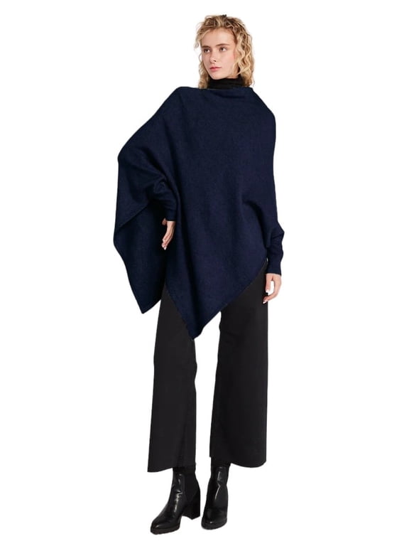 Triangle Poncho with Sleeves