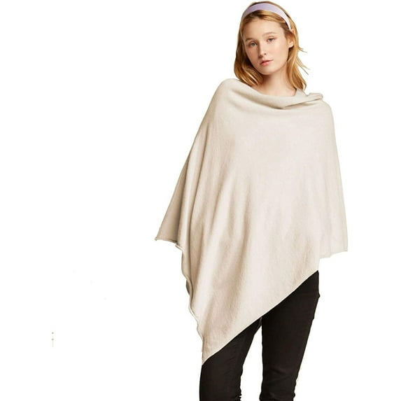 Look by M Women's Basic Poncho Year Round Cover Special Occasion for Every Day