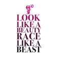 thumbnail image 1 of Look like a beauty race like a beast: Tourenbuch für Motorradfahrerin - embre Farbverlauf gradient - Geschenk Motorradsport für Frauen - Frau (Paperback), 1 of 1