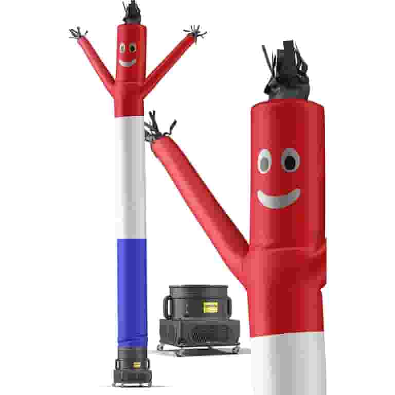 Cloud 9 Inflatable Wacky Waving Tube Man, Blue 20 ft Dancing Air Puppet with Flailing Arms Cloud 9 Inflatable Wacky Waving Tube Man, Blue 20 ft Dancing Air Puppet with Flailing Arms