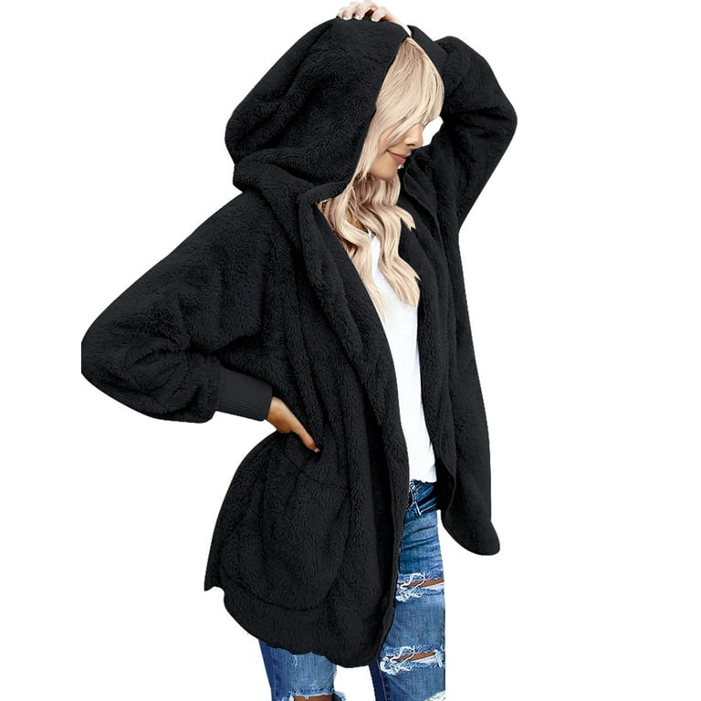 Oversized fleece cardigan hotsell