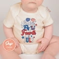 thumbnail image 1 of Lookin Fly On My First Fourth Of July Onesie, New Baby 4Th Of July Clothes, Independence Day Apparel, Patriotic Baby Outfit, Cute Baby Onesie, BABY BODYSUIT LAT 4424, 1 of 3