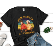 Lookin for Love In All The Wrong Places Vintage T-Shirt, Urban Cowboy Shirt, Cowboy Lovers Shirt, Gift Tee For Women And Men