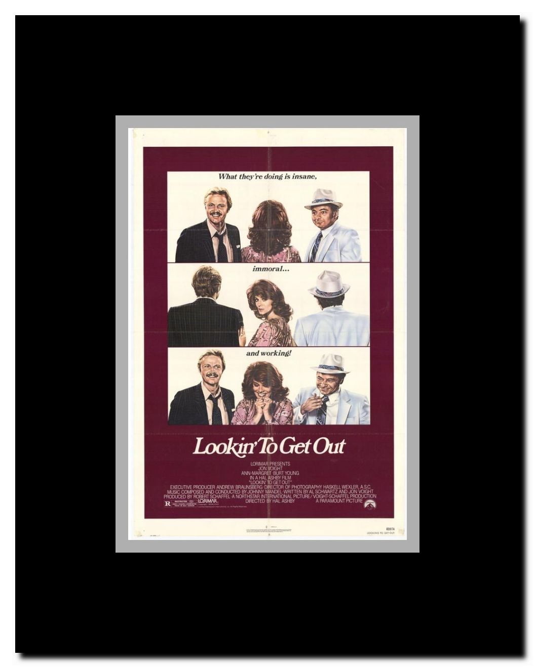 Lookin' to Get Out Framed Movie Poster