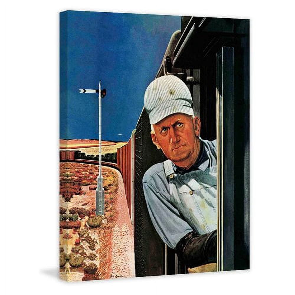 "Looking Ahead" Painting Print on Canvas