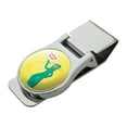 thumbnail image 1 of Looking Good! - Gumby Satin Chrome Plated Metal Money Clip, 1 of 4