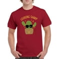 thumbnail image 1 of Looking Sharp Cool Cactus T-Shirt Men -Smartprints Designs, Male 4X-Large, 1 of 4