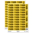 thumbnail image 1 of Looking Sharp Nerdy Cactus Teacher Student School Sticker Set - Yellow - Matte Finish - 1.5" Small, 1 of 7