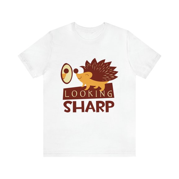 Looking Sharp Unisex Jersey Short Bella Canvas Sleeve Tee