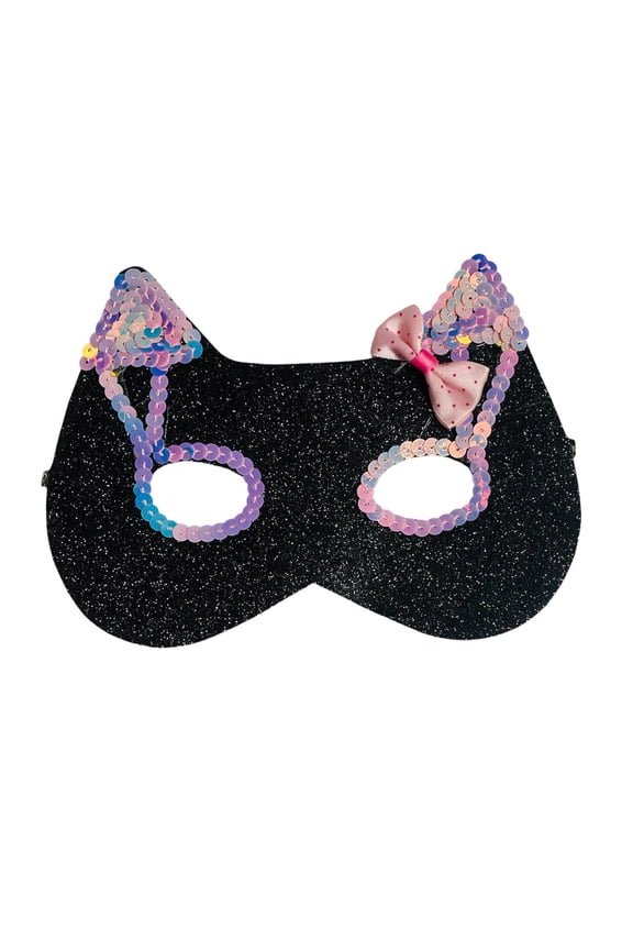 Cat Sequin Mask Ages 3+