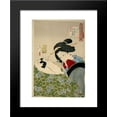 thumbnail image 1 of Looking warm - The Appearance of an Urban Widow of the Kansei era 20x24 Framed Art Print by Tsukioka Yoshitoshi, 1 of 2