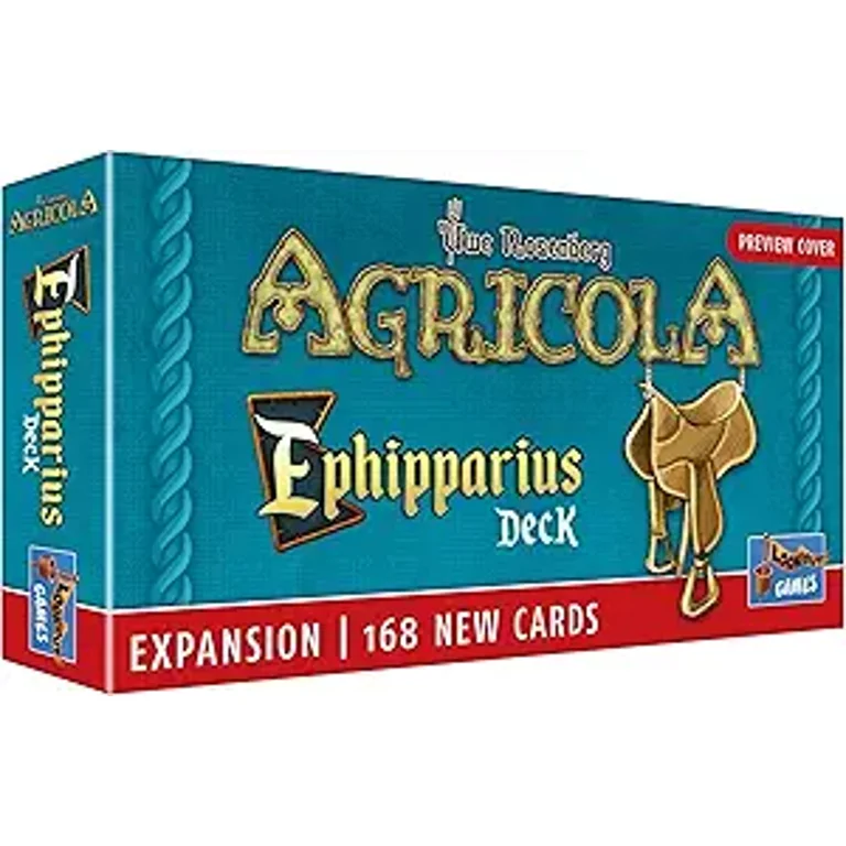 Lookout Games Agricola Ephipparius Deck Expansion - 168 New Cards for Enhanced Variety! Farming Strategy Game for Kids & Adults, Ages 12+, 1-4 Players, 60-120 Min Playtime, Made Lookout Games Agricola Ephipparius Deck Expansion - 168 New Cards for Enhanced Variety! Farming Strategy Game for Kids & Adults, Ages 12+, 1-4 Players, 60-120 Min Playtime, Made