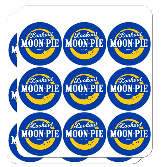 Lookout MoonPie Logo Planner Calendar Scrapbooking Crafting Stickers