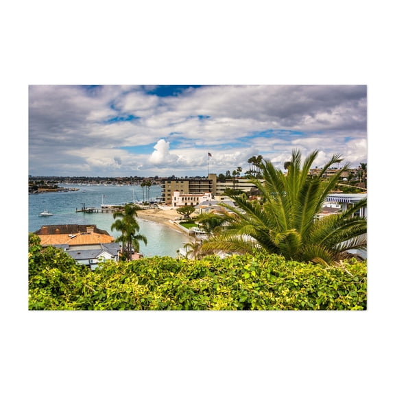 Lookout Point - Corona del Mar California Photography Unframed Wall Art Print 12 x 18 inches