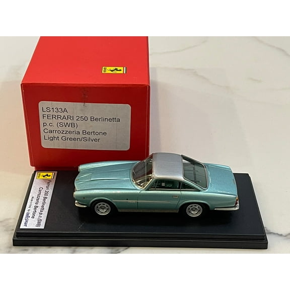 Looksmart 1/43 Ferrari 250 GT SWB Berlinetta Bertone 1960 Light Green/Silver LS133A