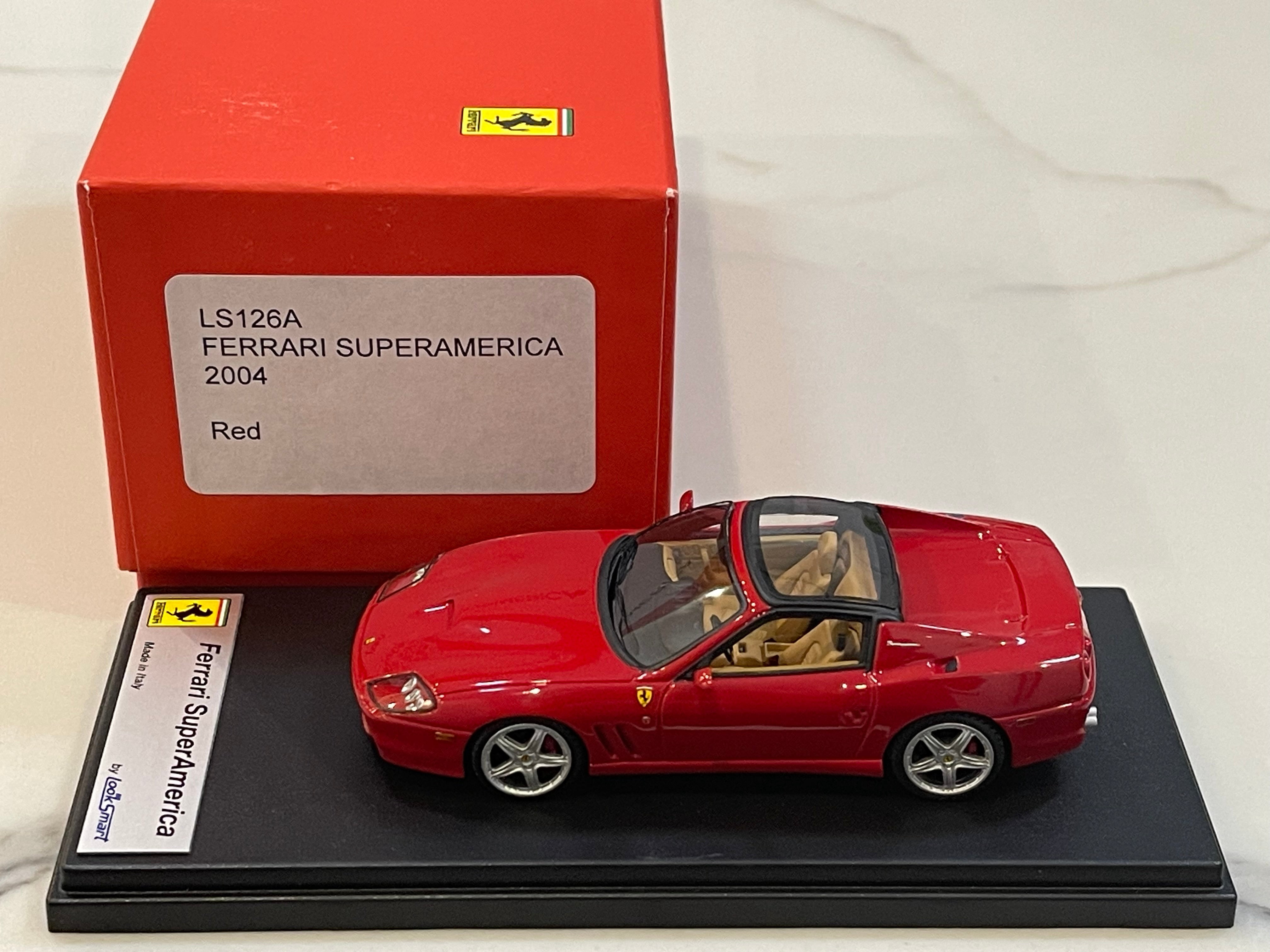 Ferrari 575 superamerica closed roof BBR 1/43 giallo modena - Collection