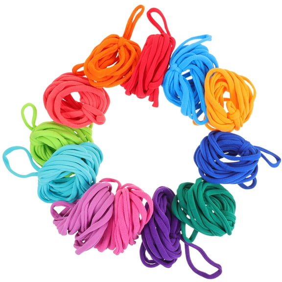 Loom 192 Pcs Pot Holder Kit for Kids Loops Elastic Braided Rope Aldult Acrylic Child