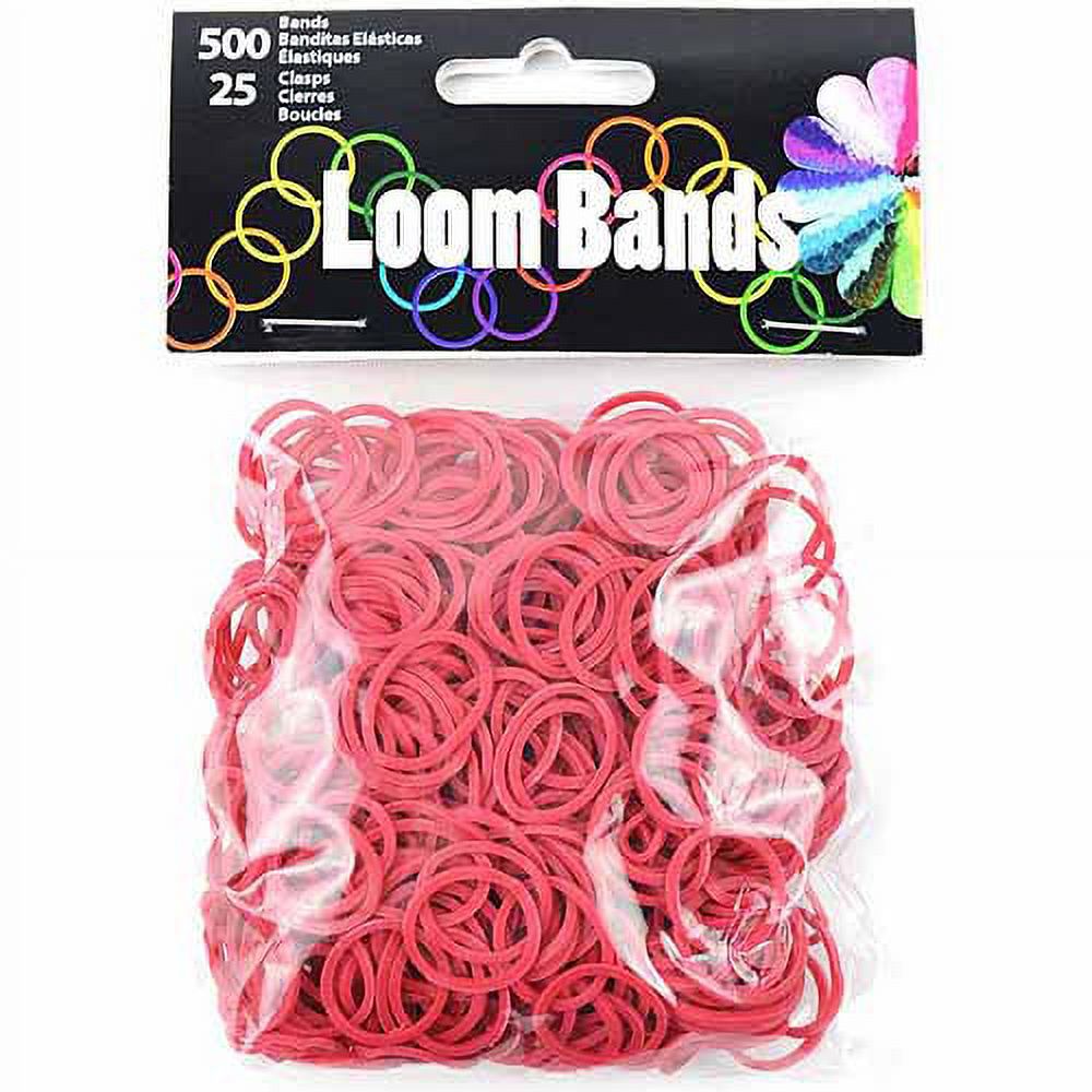 Loom Bands Clasps-Burgundy - image 1 of 2