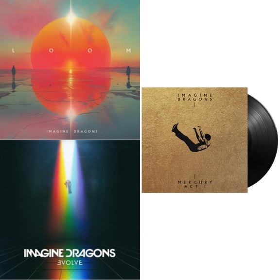 Mercury Act 1 & Loom (Translucent Coke Bottle Green LP Vinyl) & Evolve