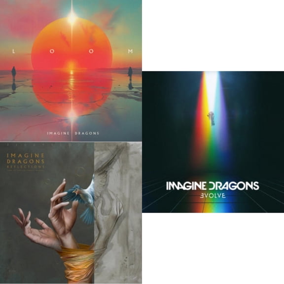 Loom (Translucent Coke Bottle Green LP Vinyl) & Reflections (From The Vault Of Smoke/Mirrors) (Ocean Blue LP Vinyl) & Evolve