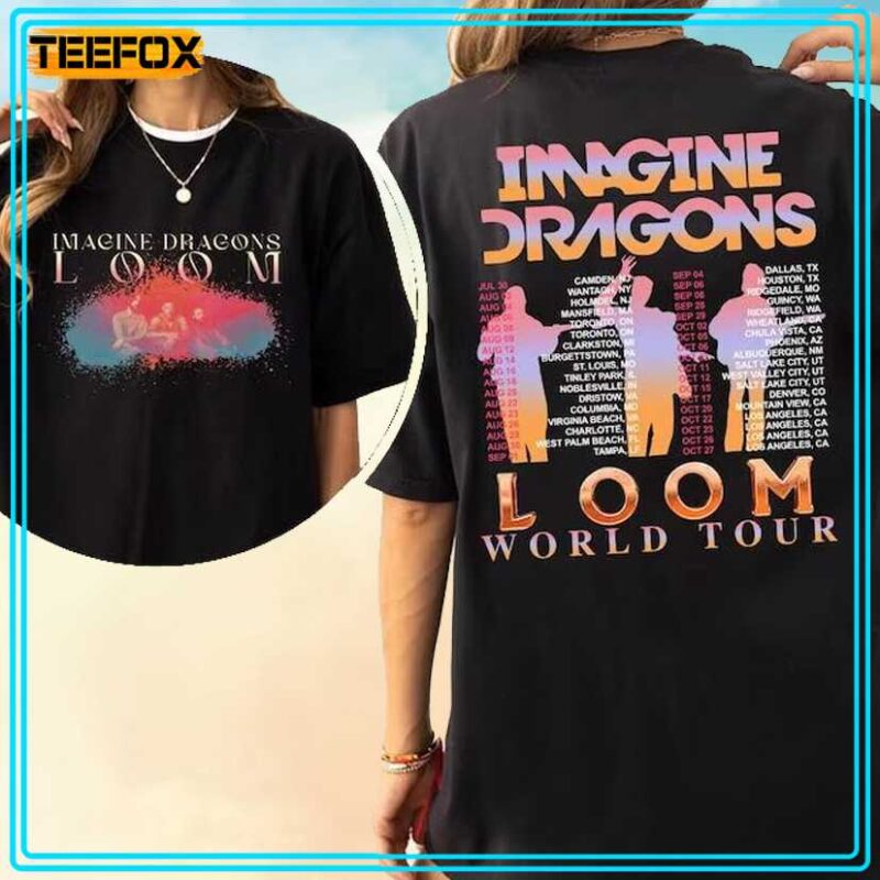Loom World Tour 2024 Imagine Dragons Unisex TShirt
