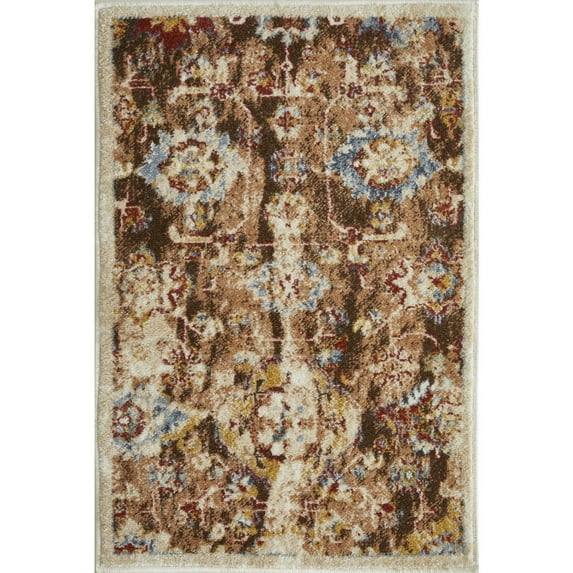 Loomaknoti Alsbrooke Amibell 2' x 3' Persian Indoor Accent Rug, Brown