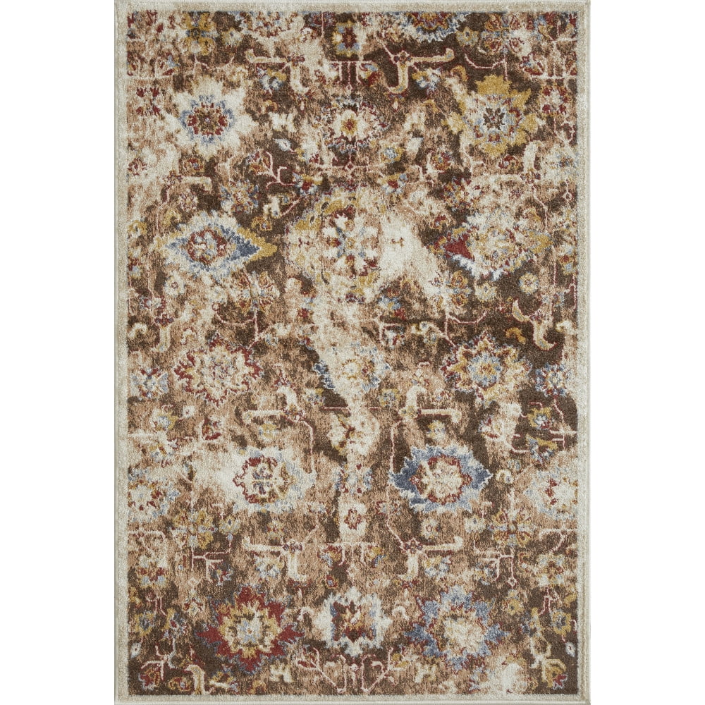 Loomaknoti Alsbrooke Amibell 4' x 6' Brown Persian Indoor Area Rug