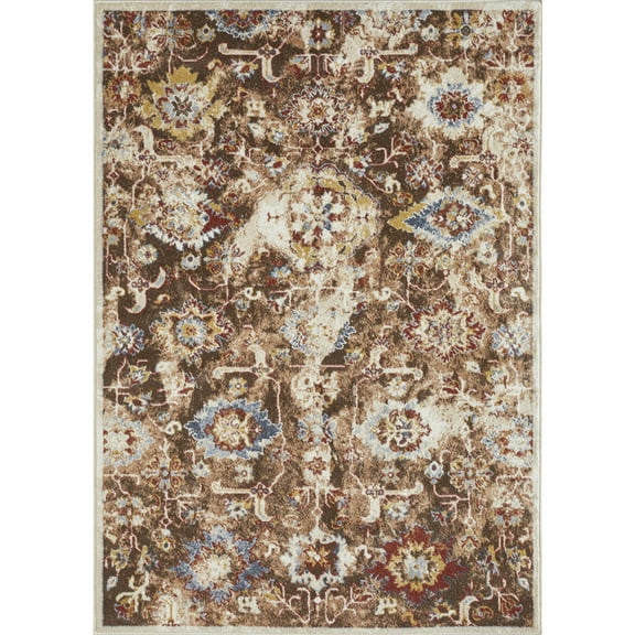 Loomaknoti Alsbrooke Amibell 5' x 7' Brown Persian Indoor Area Rug
