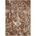 thumbnail image 1 of Loomaknoti Alsbrooke Amibell 8' x 10' Red Persian Indoor Area Rug, 1 of 9