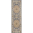 thumbnail image 1 of Loomaknoti Alsbrooke Amrenta 2' x 7' Blue Oriental Indoor Runner Rug, 1 of 8