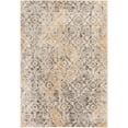 thumbnail image 1 of Loomaknoti Anthinlee 6'7" x 9'6 Grey Damask Polypropylene Indoor Area Rug, 1 of 7