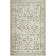 thumbnail image 1 of Loomaknoti Aysal Alazah 3' x 5' Cream Floral Indoor Accent Rug, 1 of 9