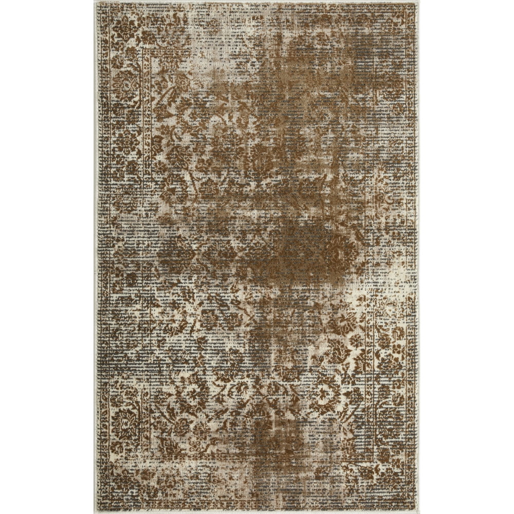 Loomaknoti Aysal Alazah 3' x 5' Beige Oriental Indoor Accent Rug