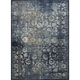 thumbnail image 1 of Loomaknoti Aysal Alazah 8' x 10' Blue Floral Indoor Area Rug, 1 of 9