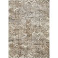 thumbnail image 1 of Loomaknoti Aysal Armelar 8' x 10' Beige Chevron Indoor Area Rug, 1 of 9