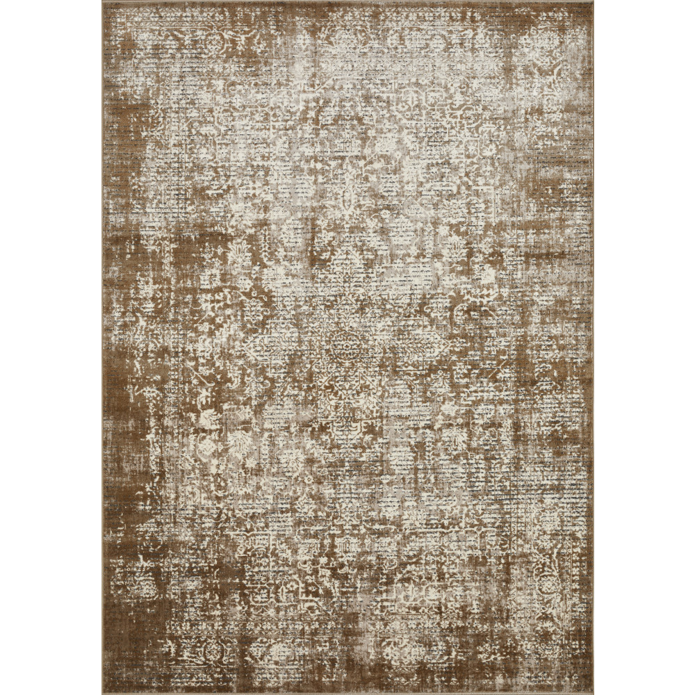 Loomaknoti Aysal Athna 6' x 9' Beige Oriental Polypropylen Indoor Area Rug