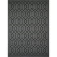 thumbnail image 1 of Loomaknoti Breyleigh Chendler 6' x 9' Grey Trellis Indoor Polypropylene Area Rug, 1 of 9