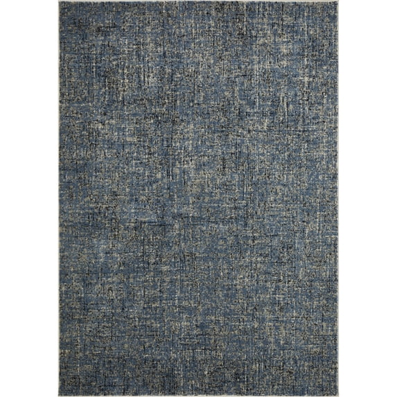 Loomaknoti Celena Altenz 8' x 10' Blue Abstract Indoor Area Rug