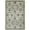 thumbnail image 1 of Loomaknoti Celena Ashbil 4' x 6' Ivory Floral Indoor Area Rug, 1 of 9
