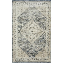 Loomaknoti Kehleigh Abagail 3' x 5' Beige Oriental Indoor Accent Rug