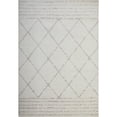 thumbnail image 1 of Loomaknoti Kissandrah Bennita 6' x 9' Ivory Geometric Indoor Area Rug, 1 of 9