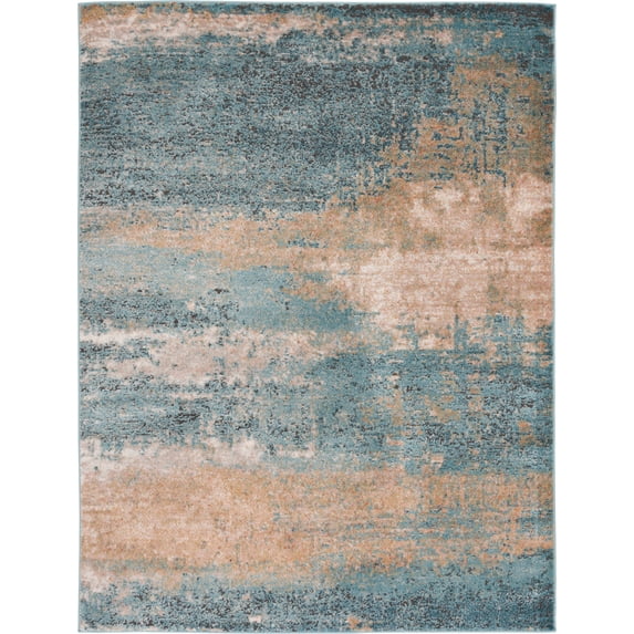 Loomaknoti Leena Kathlynn 5' x 7' Abstract Indoor Polypropylene Area Rug